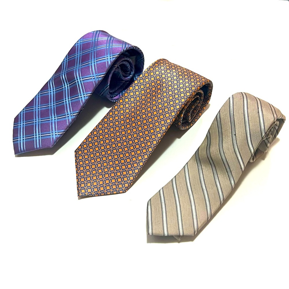 3 x beautiful spring/summer ties. Sondergard, Saks Fifth Ave, CK